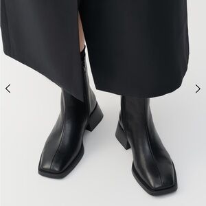 Vagabond Blanca Black Ankle Boots 7